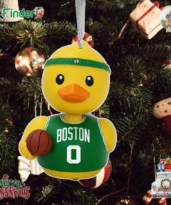 Jayson Tatum Boston Celtics Player Bobble Duck Mini Ornament