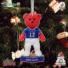 Josh Allen Buffalo Bills Team Beans Player Bear Ornament