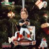Joe Burrow Cincinnati Bengals The Ultracool Sports Illustrated Cover Ornament