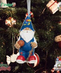 Kansas Jayhawks Team Gnome Ornament