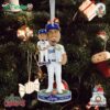 Kike Hernandez Los Angeles Dodgers 2024 World Series Champions Bobble Dubblz Ornament
