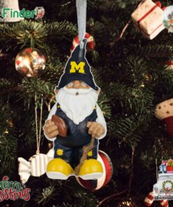 Michigan Wolverines Team Gnome Ornament
