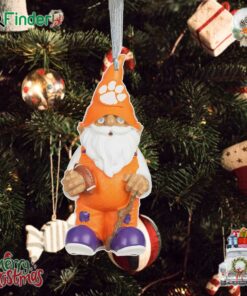 Clemson Tigers Team Gnome Ornament