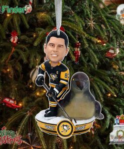Sidney Crosby Pittsburgh Penguins Penguin Spirit Animal Ornament