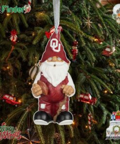 Oklahoma Sooners Team Gnome Ornament
