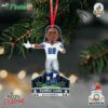 Ceedee Lamb Dallas Cowboys Tunnel Entrance Ornament