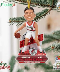 Donovan Clingan Portland Trail Blazers 2024 Rookie Series Ornament