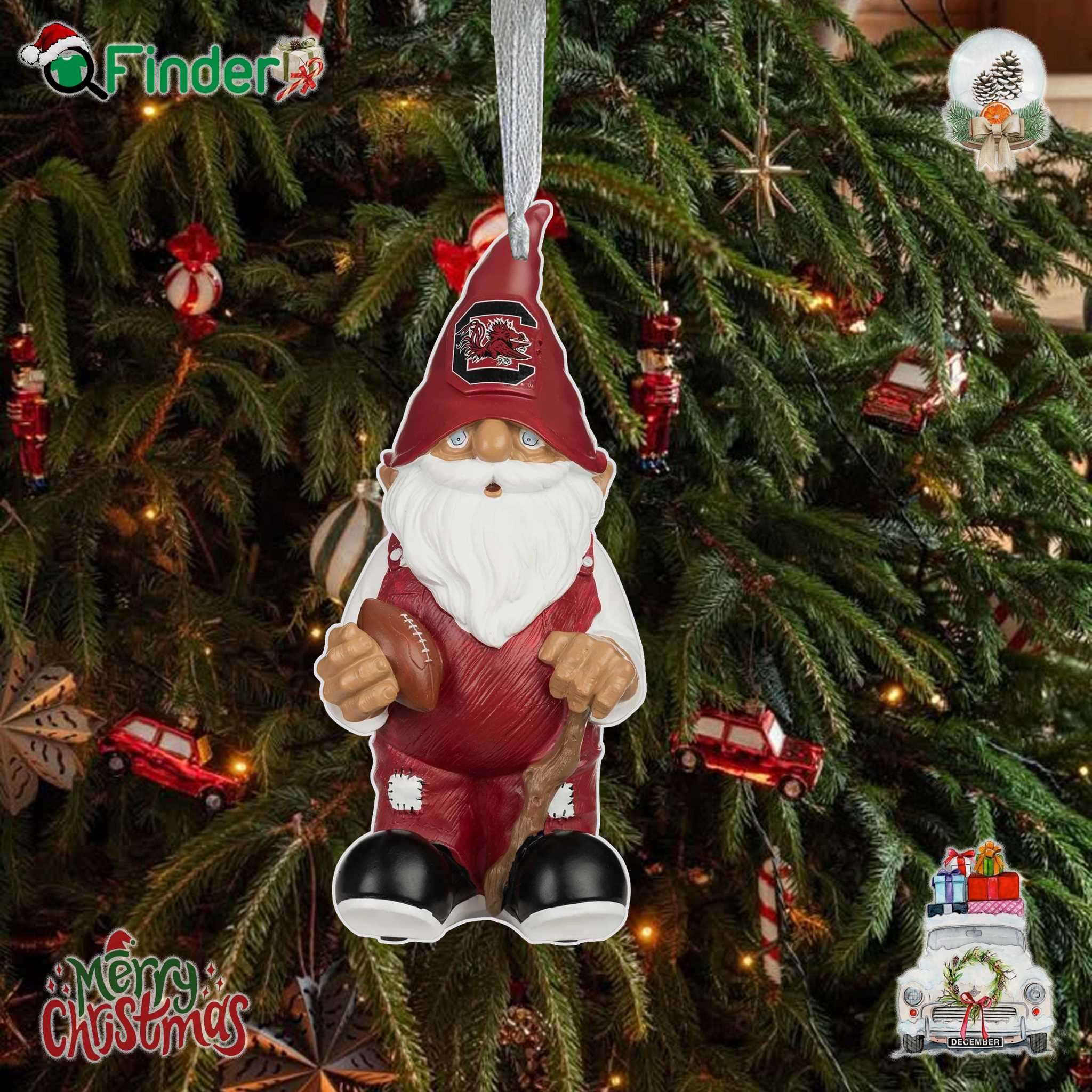 South Carolina Gamecocks Team Gnome Ornament South Carolina Gamecocks Team Gnome Ornament