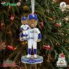 Mookie Betts Los Angeles Dodgers 2024 World Series Champions Bobble Dubblz Ornament