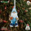 North Carolina Tar Heels Team Gnome Ornament