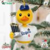 Freddie Freeman Los Angeles Dodgers 2024 World Series Champions Duck Ornament