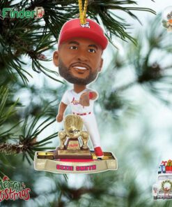 Ozzie Smith St Louis Cardinals 1992 Gold Glove Mini Bighead Ornament