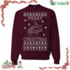 Reindeer Humping Merry Christmas Ugly Christmas Sweater