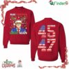 Donald Make Christmas Great Again 45 47 Trump Vance 2024 Parody Ugly Christmas Sweater Sweatshirt