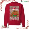 I Have A Big Package Meme Barry Wood Ugly Christmas Sweater