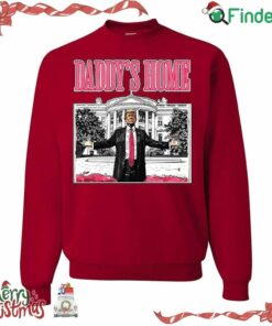 Daddy's Home Donald Trump Ugly Funny Christmas Sweater Sweatshirt