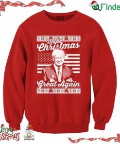 Make Christmas Great Again Trump Ugly Sweater Men's Sweatshirt