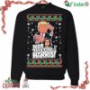 Donald Trump 2024 Not This Time Harris Christmas Sweater Sweatshirt