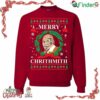 Mike Tyson Merry Chrithmith Ugly Christmas Crewneck Sweatshirt