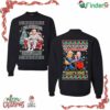 I Will Be Home For Christmas Sweater Time To Take Out The Garbage Daddys Home Christmas Sweater