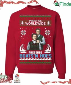 Prestige Worldwide Presents Boats'n Hoes Christmas Sweater Sweatshirt