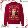 The Rock Christmas Jingle Bell Rock Ugly Funny Christmas Sweater Sweatshirt