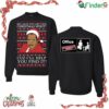 Wild Bobby Christmas Spirit I'll Help You Find It Stanley Hudson Ugly Christmas Sweater Unisex Crewneck Sweatshirt