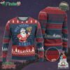 Santa Hanukkah Ugly Christmas Sweater Not Today Santa Hanukkah Jewish Festival Jew