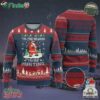 Xmas Hunting Ugly Christmas Sweater Tis The Season To Be Hunting Santa Hunter