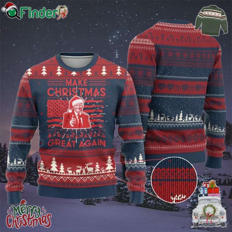 Xmas Trump Ugly Christmas Sweater Funny Santa Trump Make Christmas Great Again Ugly Sweater Xmas Trump Ugly Christmas Sweater Funny Santa Trump Make Christmas Great Again Ugly Sweater