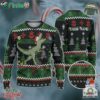 Custom Funny Christmas Holiday Silly Dinosaur Raptor Ugly Sweater