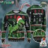 Custom Funny Christmas Holiday Singing T Rex Ugly Sweater