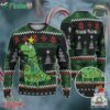 Custom Funny Christmas Holiday Silly Face Dinosaur T Rex Ugly Sweater