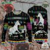 Custom Funny Christmas Holiday Unicorn Drunk Sober Ugly Sweater