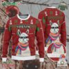 Custom Christmas Thug Life Alpaca Red And Green Ugly Sweater