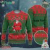 Custom Christmas Thicc Santa Red And Green Ugly Sweater