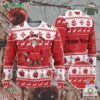 Custom Christmas Thicc Santa White And Red Ugly Sweater