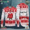 Custom Christmas Thicc Santa Red And White Ugly Sweater