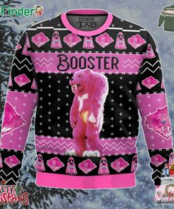 Chainsmoking Booster Jingle All The Way Ugly Sweater