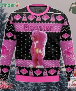 Chainsmoking Booster Jingle All The Way Christmas Ugly Sweater