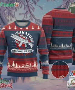 Christmas Nakatomi Plaza 1988 Ugly Christmas Sweater Welcome To The Party Pal