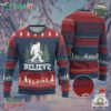 Bigfoot Ugly Christmas Sweater Funny Sasquatch Believe Lovers Gifts Xmas