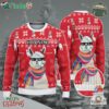 Custom Christmas Thug Life Alpaca Red And White Ugly Sweater
