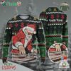 Custom Funny Christmas Holiday Dj Santa Ugly Sweater