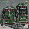 Custom Funny Christmas Holiday Jesus Riding Dinosaur Ugly Sweater