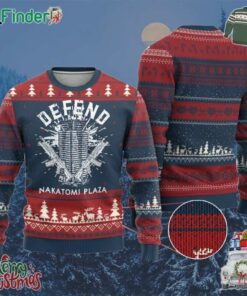 Funny Christmas Defend Nakatomi Plaza Ugly Christmas Sweater