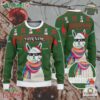 Custom Christmas Thug Life Alpaca Green And Red Ugly Sweater