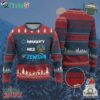 Funny Jewish Hanukkah Ugly Christmas Sweater Nice Naughty Jewish Menorah Hanukkiah Hanukkah Ugly