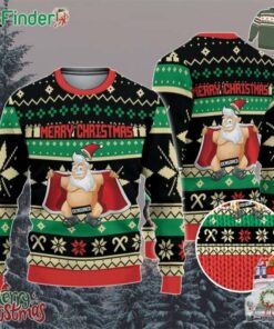 Dirty Christmas Santa Claus Naked Red Green