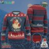 Funny Santa Ugly Christmas Sweater Nothing For You Whore Christmas Joke Gift